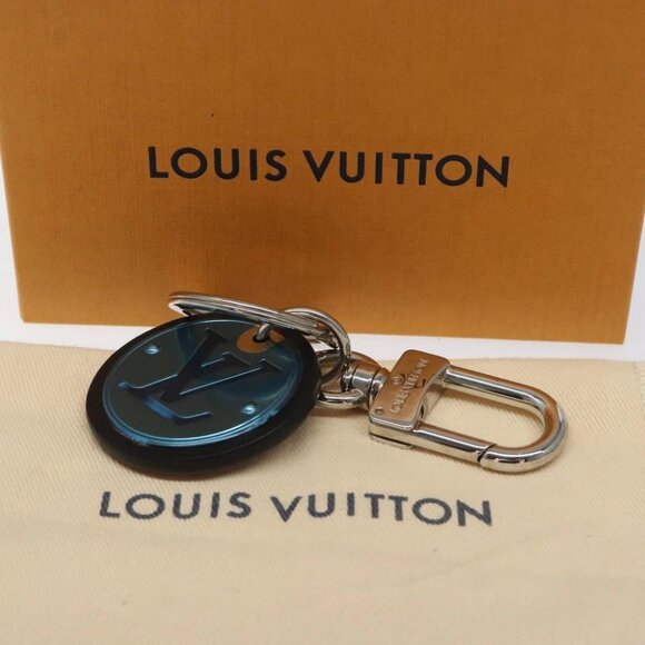 LOUIS VUITTON LV Circle Key Holder metal Silver M67362 LV Auth JB061 - Picture 9 of 9